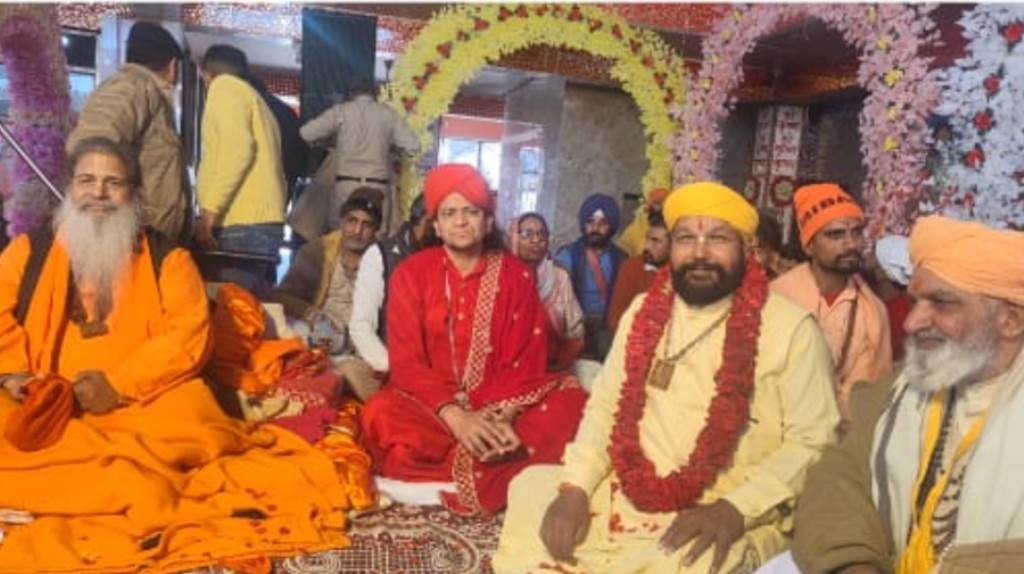 Religious function continues continuously in Shri Radha Krishna Mandir Ashram Kotla Kalan Baba Bal Ji National Saint